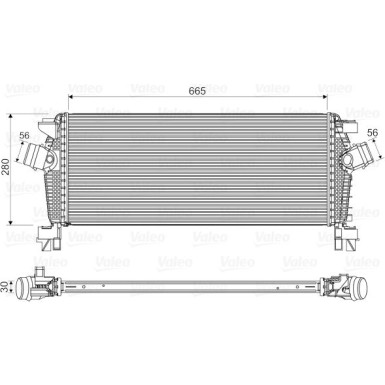 818566 Ladeluftkühler 818566 Ladeluftkühler