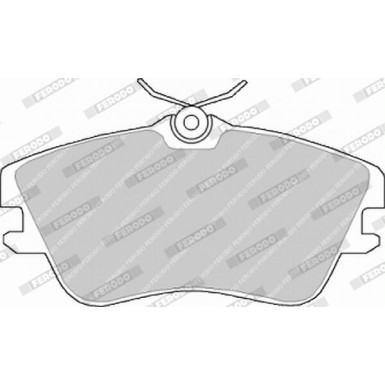Ferodo Bremsbelagsatz, Scheibenbremse PREMIER ECO FRICTION FVR970