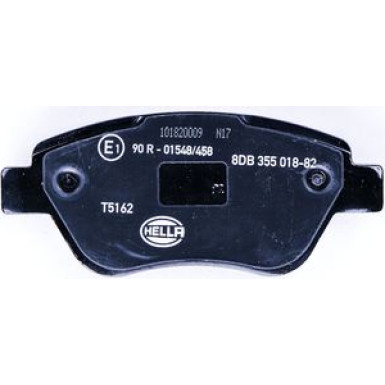 Hella | Bremsbelagsatz, Scheibenbremse | 8DB 355 018-821