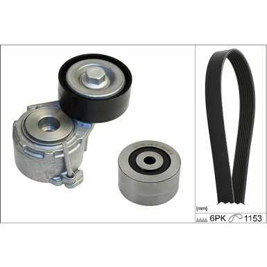 529 0019 10 Keilrippenriemensatz