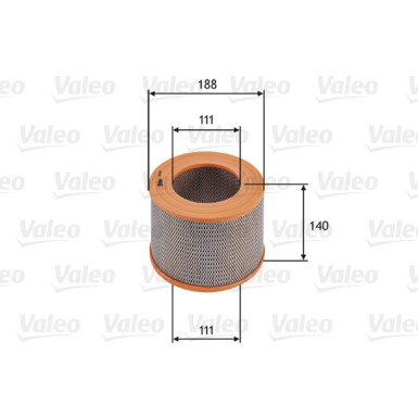 Valeo | Luftfilter | 585685