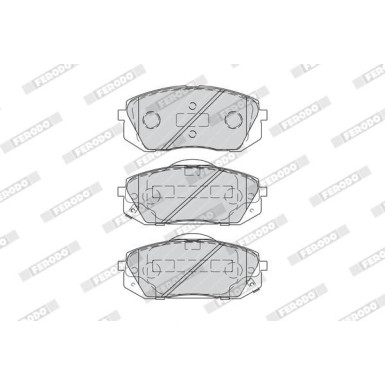 Ferodo | Bremsbelagsatz, Scheibenbremse | FDB4194