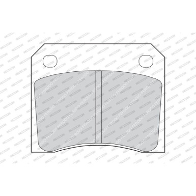 Ferodo | Bremsbelagsatz, Scheibenbremse | FDB815