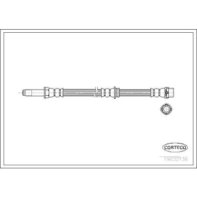 19032136 Bremsschlauch