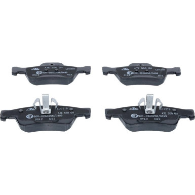 Bremsbelagsatz, Scheibenbremse ATE Ceramic 13.0470-7219.2
