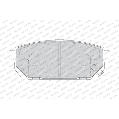 Ferodo Bremsbelagsatz, Scheibenbremse PREMIER ECO FRICTION FDB1736