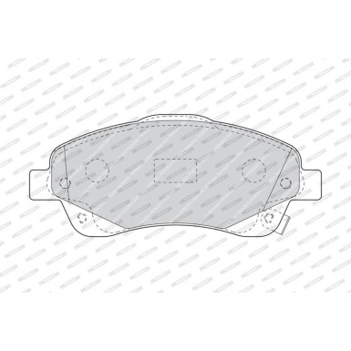 FDB1648 Bremsbelagsatz, Scheibenbremse PREMIER ECO FRICTION