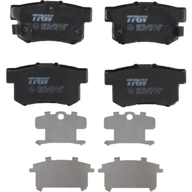 GDB3516 Bremsbelagsatz, Scheibenbremse