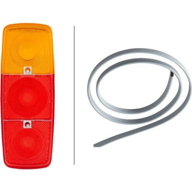 9EL 109 139-001 Lichtscheibe, Heckleuchte