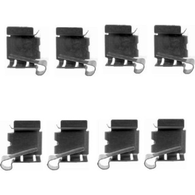 8DZ 355 203-871 Zubehörsatz, Scheibenbremsbelag