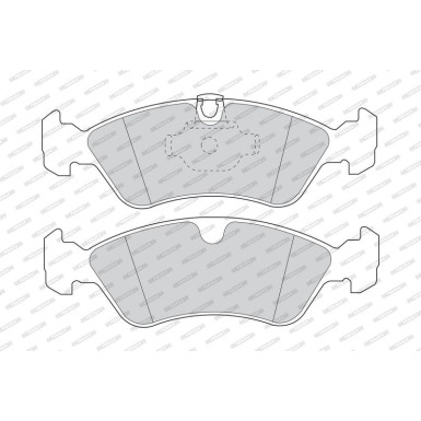 FDB1067 Bremsbelagsatz, Scheibenbremse PREMIER ECO FRICTION
