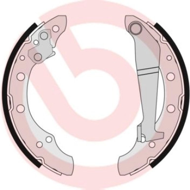 Brembo | Bremsbackensatz | S 85 508