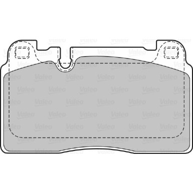 601467 Bremsbelagsatz, Scheibenbremse