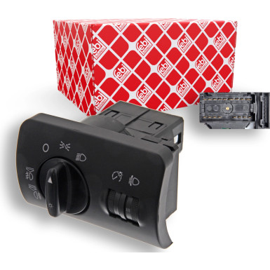 FEBI BILSTEIN 37487 Schalter, Hauptlicht FEBI BILSTEIN 37487 Schalter, Hauptlicht