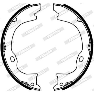 FSB4060 Bremsbackensatz, Feststellbremse PREMIER