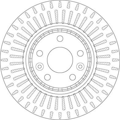 DF6208S Bremsscheibe TRW SINGLE