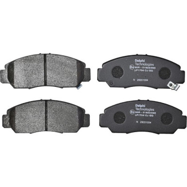 LP1704 Bremsbelagsatz, Scheibenbremse