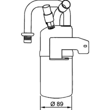Mahle | Trockner, Klimaanlage | AD 274 000P
