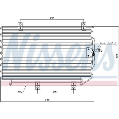 94816 Kondensator, Klimaanlage 94816 Kondensator, Klimaanlage