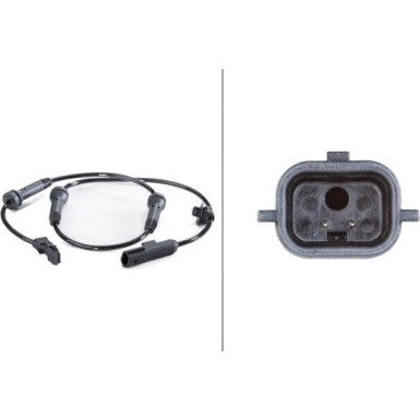 Hella | Sensor, Raddrehzahl | 6PU 012 806-241
