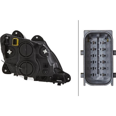 Hella 2 x HELLA Hauptscheinwerfer 1ED 010 116-511