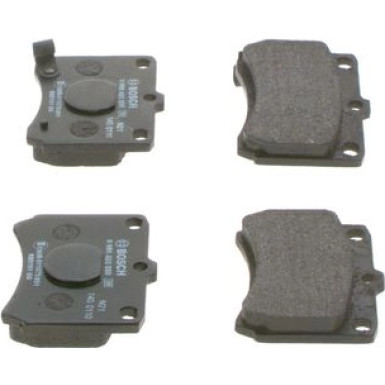 BOSCH | Bremsbelagsatz, Scheibenbremse | 0 986 493 550