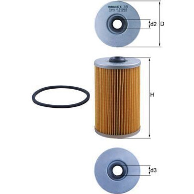 KX 35 Kraftstofffilter KX 35 Kraftstofffilter