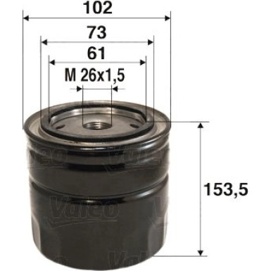 Valeo | Ölfilter | 586085