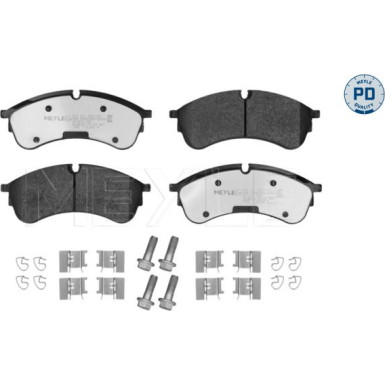 Meyle Bremsbelagsatz, Scheibenbremse MEYLE-PD: Advanced performance and design 025 221 7821/PD