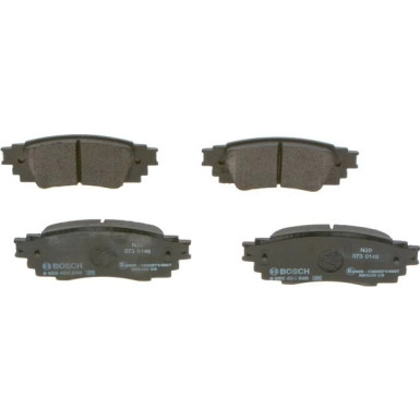 0 986 424 840 Bremsbelagsatz, Scheibenbremse