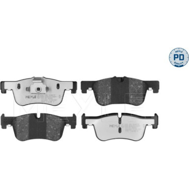 025 250 1418/PD Bremsbelagsatz, Scheibenbremse MEYLE-PD: Advanced performance and design.