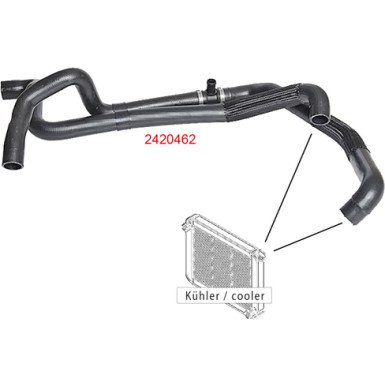2420462 Kühlerschlauch 2420462 Kühlerschlauch