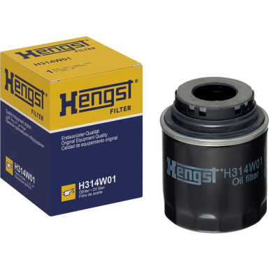 Hengst Filter | Ölfilter | H314W01