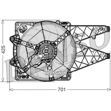 DER01030 Lüfter, Motorkühlung DER01030 Lüfter, Motorkühlung