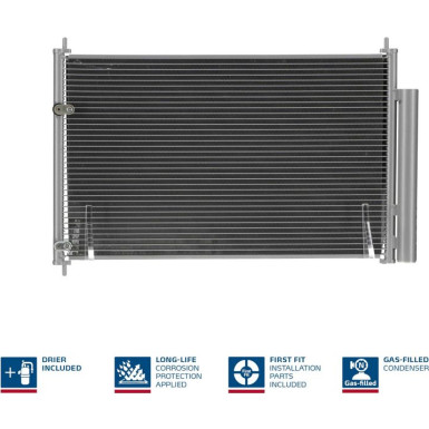 Nissens | Kondensator, Klimaanlage | 940037