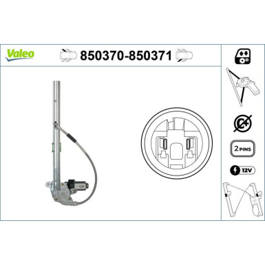 Valeo | Fensterheber | 850370