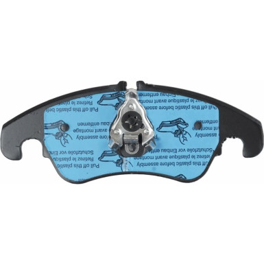 TRW COTEC GDB1768 Bremsbeläge inkl. Verschleißwarnkontakt, mit Bremssattelschrauben, mit Zubehör