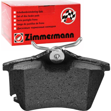 Zimmermann | Bremsbelagsatz, Scheibenbremse | 23554.170.3