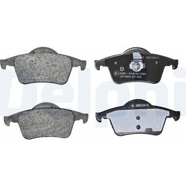 LP1504 Bremsbelagsatz, Scheibenbremse