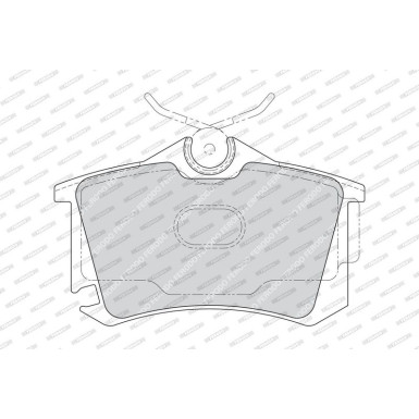 FDB1637 Bremsbelagsatz, Scheibenbremse PREMIER ECO FRICTION