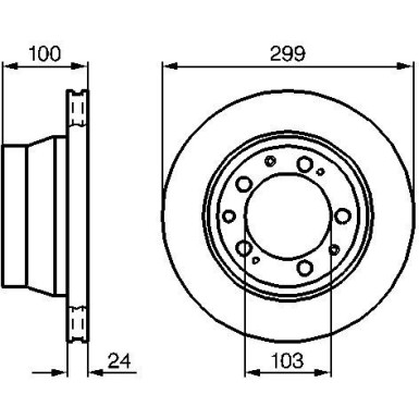 0 986 478 419 Bremsscheibe 0 986 478 419 Bremsscheibe