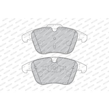 Ferodo | Bremsbelagsatz, Scheibenbremse | FDB1897 Ferodo | Bremsbelagsatz, Scheibenbremse | FDB1897
