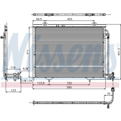 94282 Kondensator, Klimaanlage