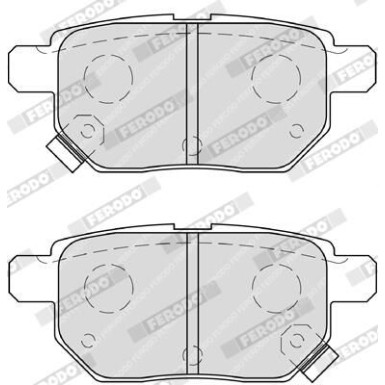 FDB4042 Bremsbelagsatz, Scheibenbremse PREMIER ECO FRICTION