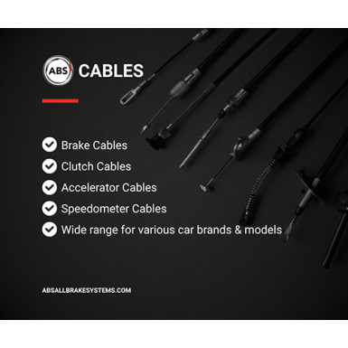 2 x A.B.S. Seilzug, Feststellbremse | K13286 2 x A.B.S. Seilzug, Feststellbremse | K13286