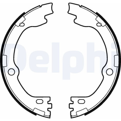 LS2119 Bremsbackensatz, Feststellbremse LS2119 Bremsbackensatz, Feststellbremse