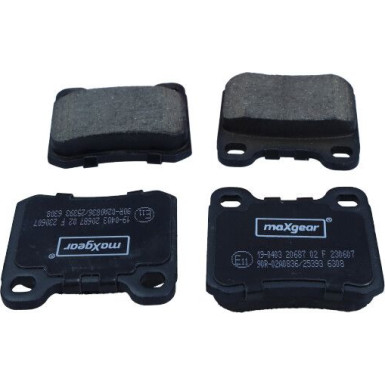 19-0403 Bremsbelagsatz, Scheibenbremse