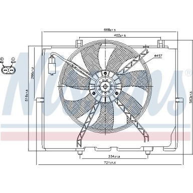 85654 Lüfter, Motorkühlung
