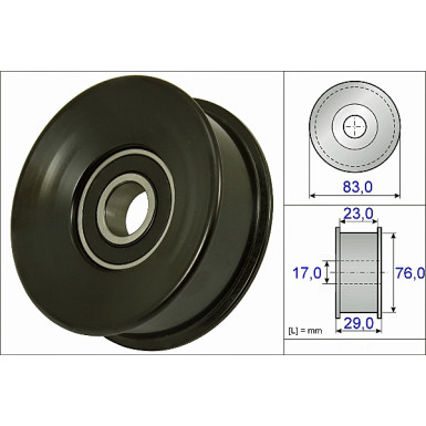 532 0730 10 Umlenk-/Führungsrolle, Keilrippenriemen