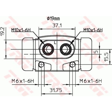 BWD293 Radbremszylinder